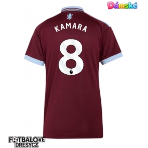 Aston Villa Boubacar Kamara #8 Dámské Domácí Dres 2026-27 Krátký Rukáv Aston Villa Boubacar Kamara #8 Dámské Domácí Dres 2026-27 Krátký Rukáv